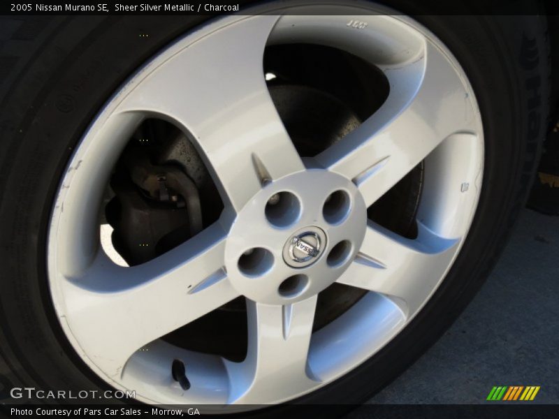 Sheer Silver Metallic / Charcoal 2005 Nissan Murano SE