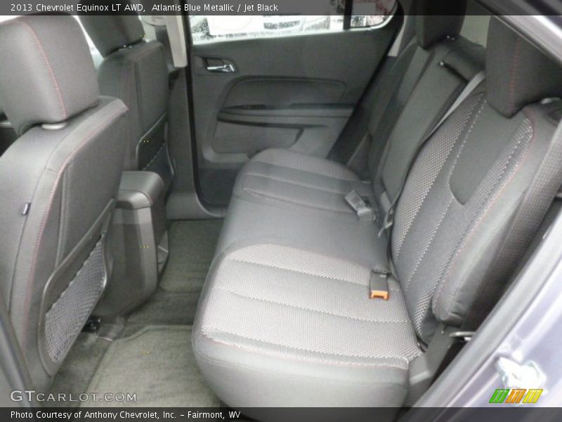 Atlantis Blue Metallic / Jet Black 2013 Chevrolet Equinox LT AWD