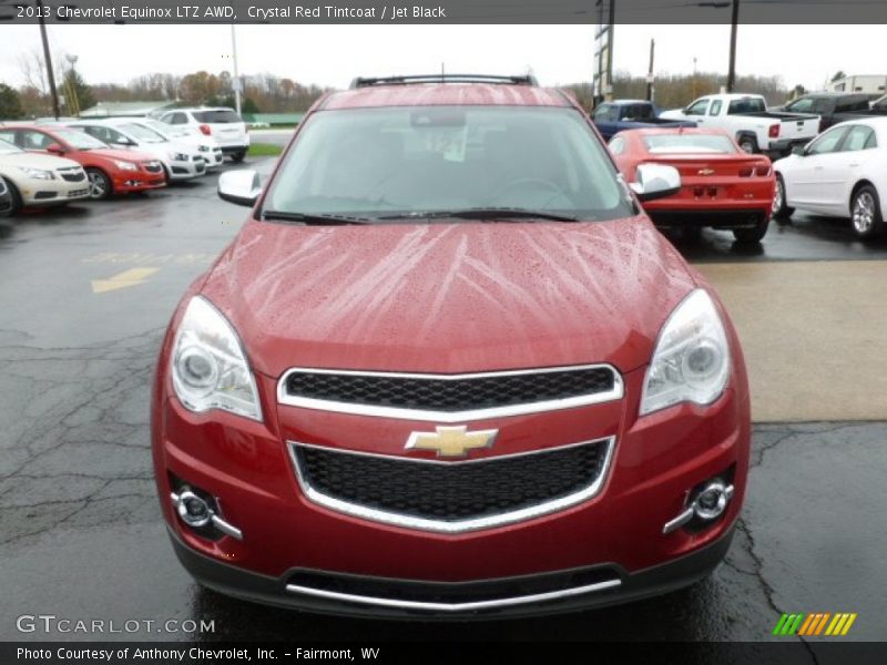 Crystal Red Tintcoat / Jet Black 2013 Chevrolet Equinox LTZ AWD