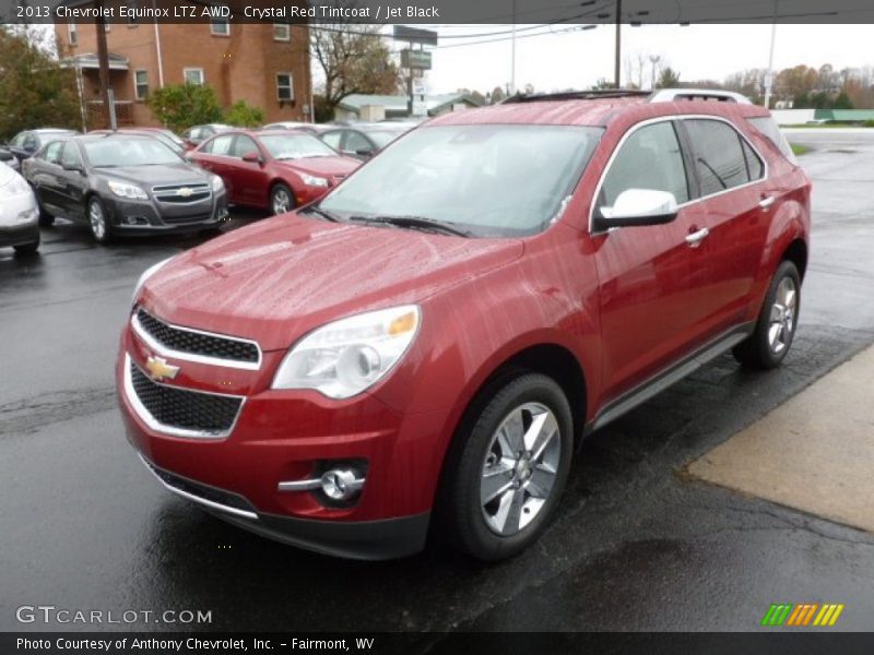 Crystal Red Tintcoat / Jet Black 2013 Chevrolet Equinox LTZ AWD