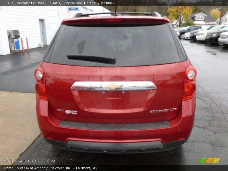 Crystal Red Tintcoat / Jet Black 2013 Chevrolet Equinox LTZ AWD