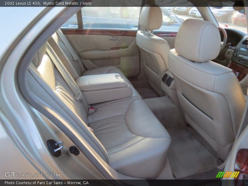 Mystic Gold Metallic / Ivory 2002 Lexus LS 430