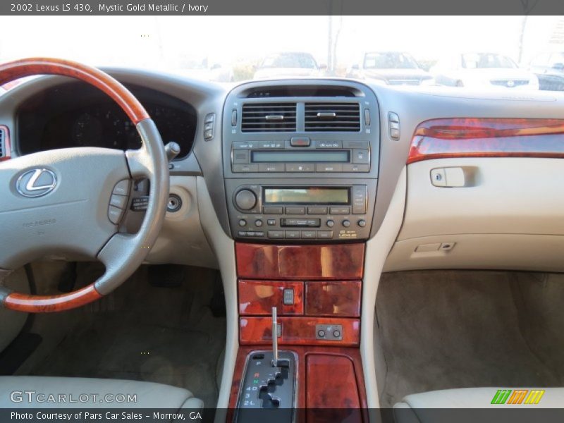 Mystic Gold Metallic / Ivory 2002 Lexus LS 430
