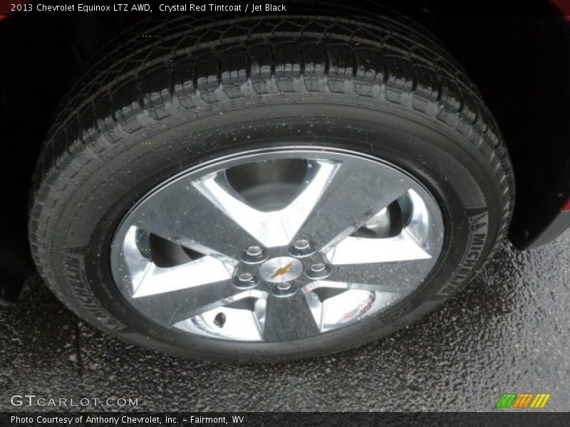 Crystal Red Tintcoat / Jet Black 2013 Chevrolet Equinox LTZ AWD