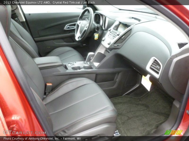 Crystal Red Tintcoat / Jet Black 2013 Chevrolet Equinox LTZ AWD