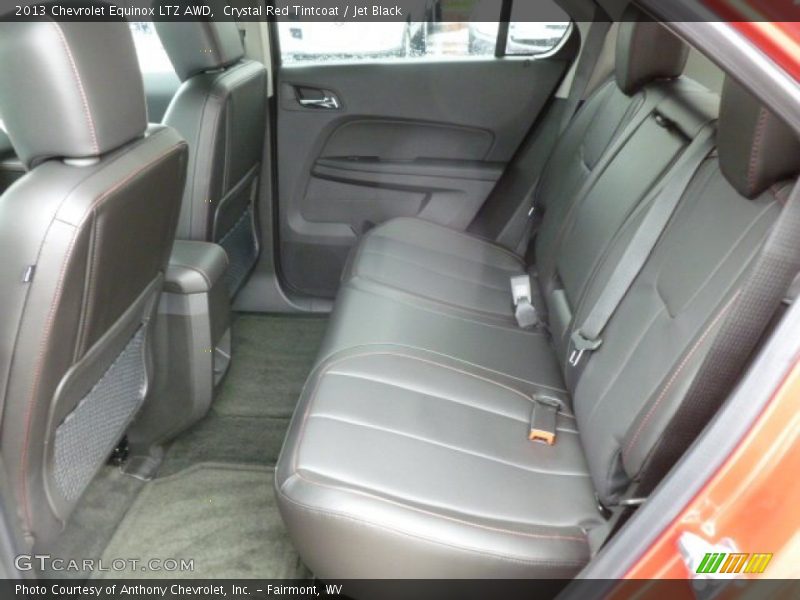 Rear Seat of 2013 Equinox LTZ AWD