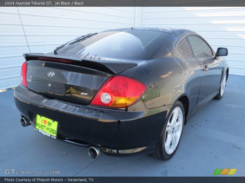 Jet Black / Black 2004 Hyundai Tiburon GT