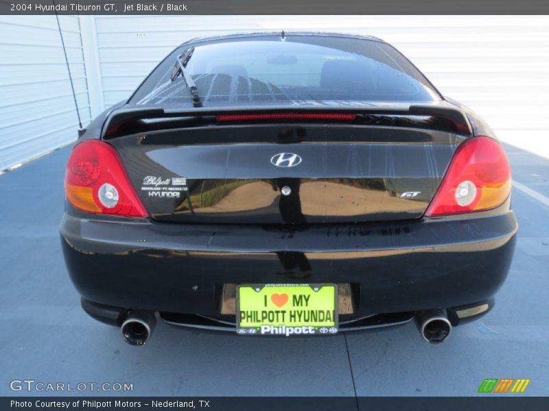 Jet Black / Black 2004 Hyundai Tiburon GT