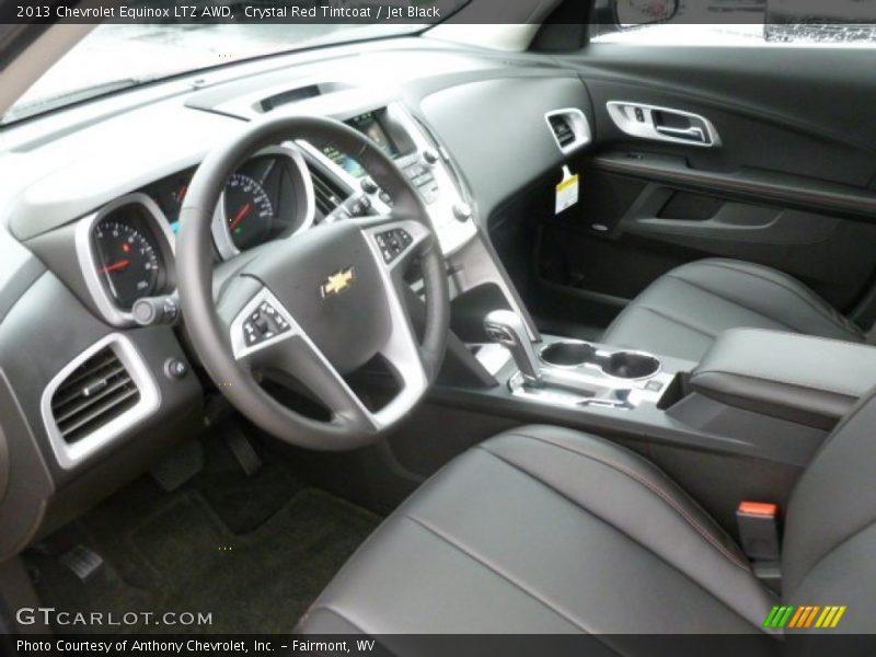 Crystal Red Tintcoat / Jet Black 2013 Chevrolet Equinox LTZ AWD