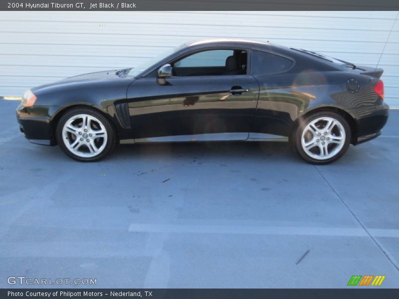 Jet Black / Black 2004 Hyundai Tiburon GT