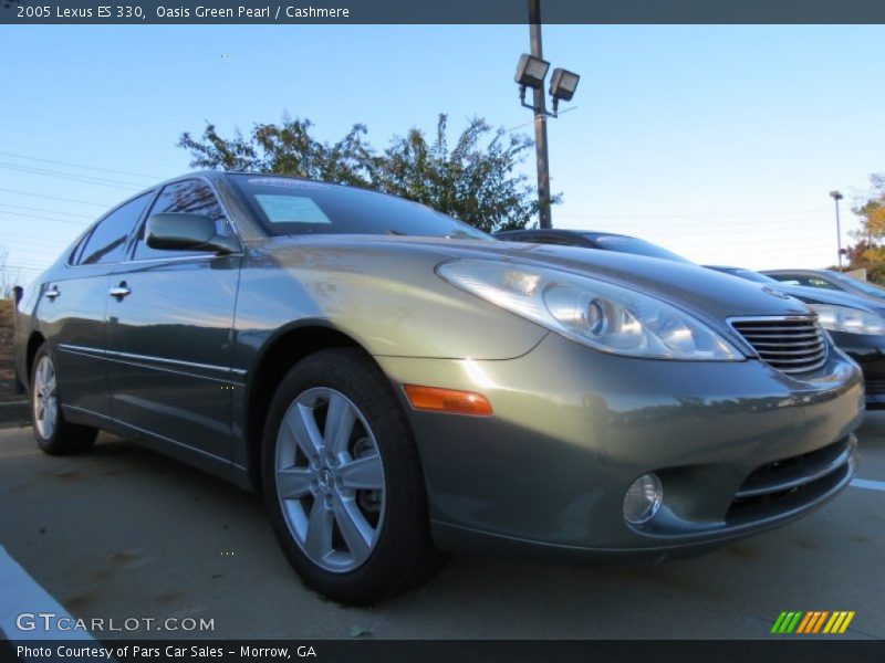 Oasis Green Pearl / Cashmere 2005 Lexus ES 330