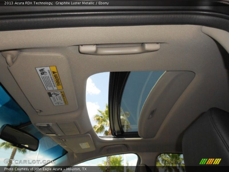 Graphite Luster Metallic / Ebony 2013 Acura RDX Technology