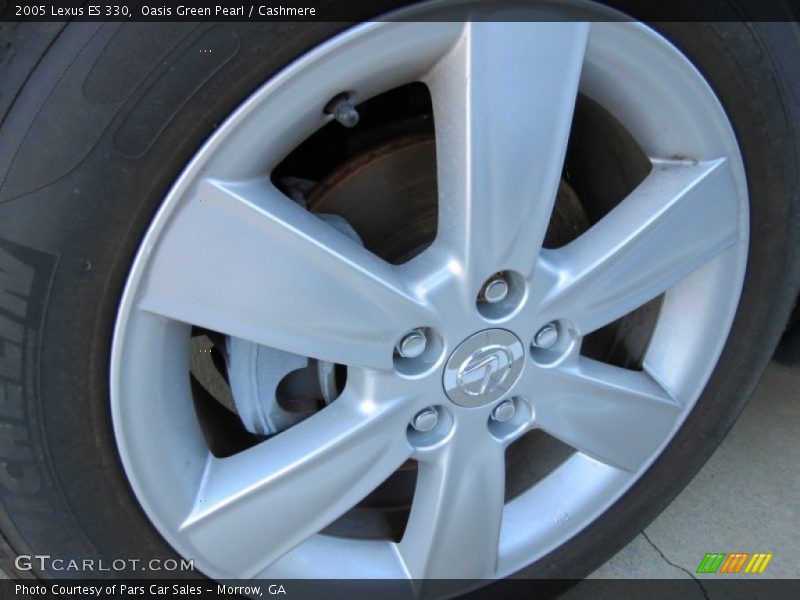 Oasis Green Pearl / Cashmere 2005 Lexus ES 330