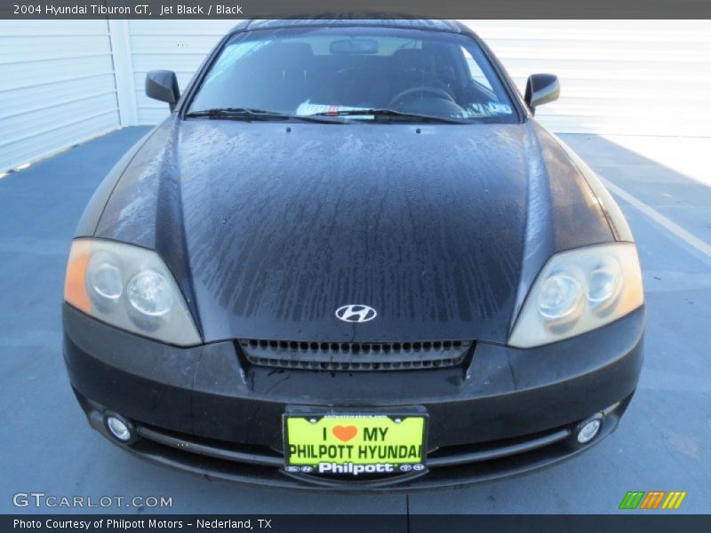 Jet Black / Black 2004 Hyundai Tiburon GT