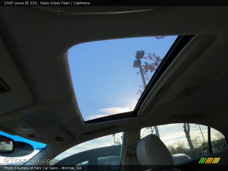 Oasis Green Pearl / Cashmere 2005 Lexus ES 330