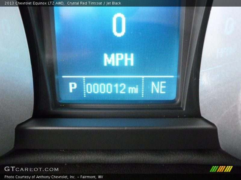 Crystal Red Tintcoat / Jet Black 2013 Chevrolet Equinox LTZ AWD