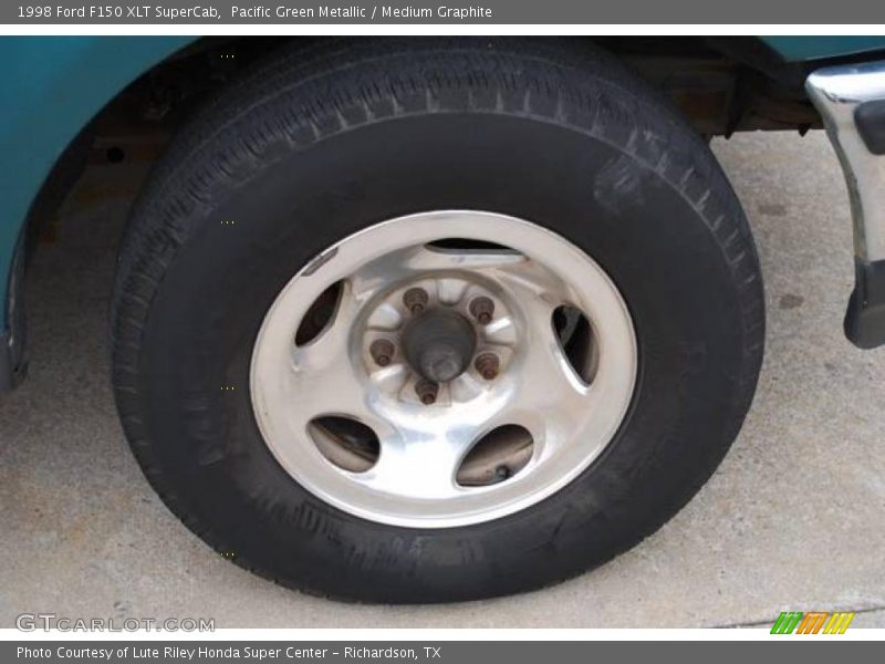 Pacific Green Metallic / Medium Graphite 1998 Ford F150 XLT SuperCab