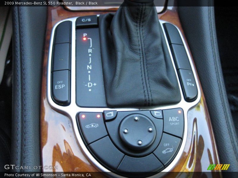  2009 SL 550 Roadster 7 Speed Automatic Shifter