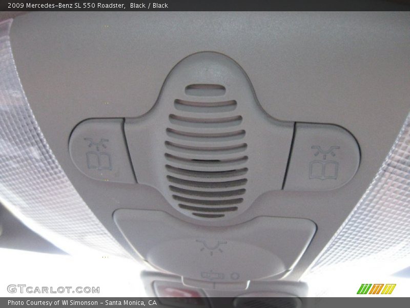 Black / Black 2009 Mercedes-Benz SL 550 Roadster