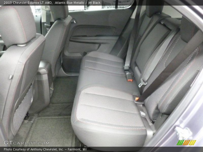 Atlantis Blue Metallic / Jet Black 2013 Chevrolet Equinox LT AWD