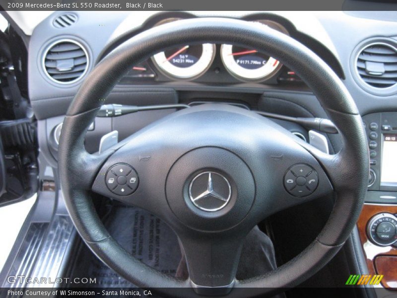  2009 SL 550 Roadster Steering Wheel