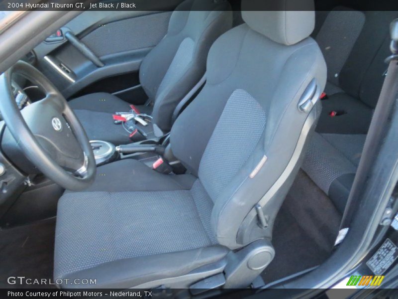 Jet Black / Black 2004 Hyundai Tiburon GT