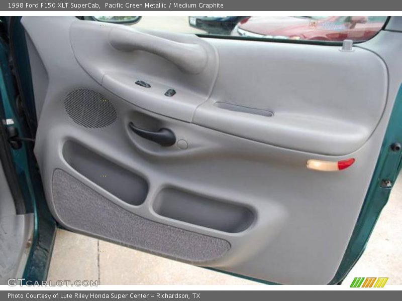 Pacific Green Metallic / Medium Graphite 1998 Ford F150 XLT SuperCab