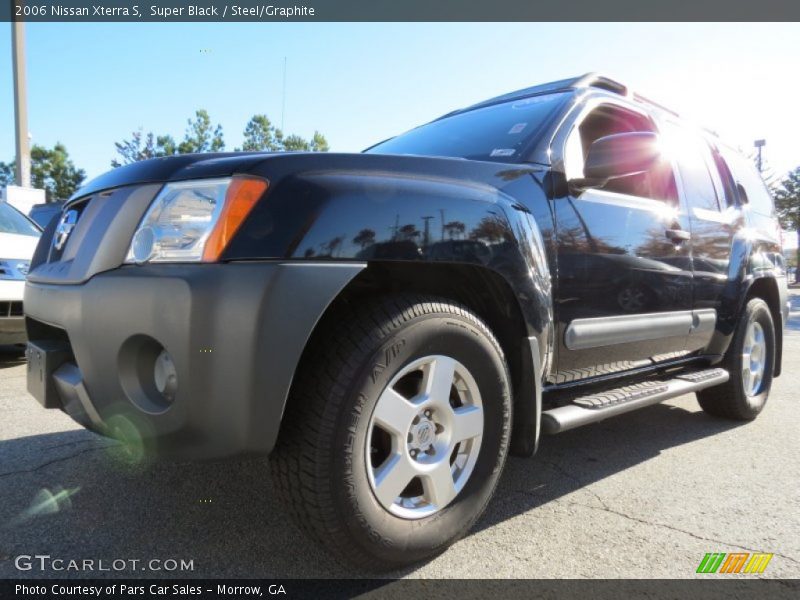 Super Black / Steel/Graphite 2006 Nissan Xterra S