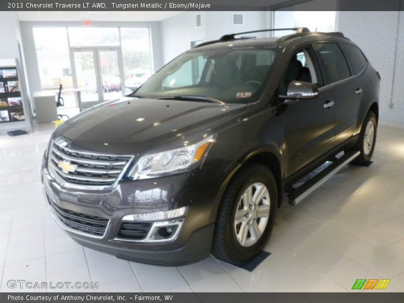 Tungsten Metallic / Ebony/Mojave 2013 Chevrolet Traverse LT AWD