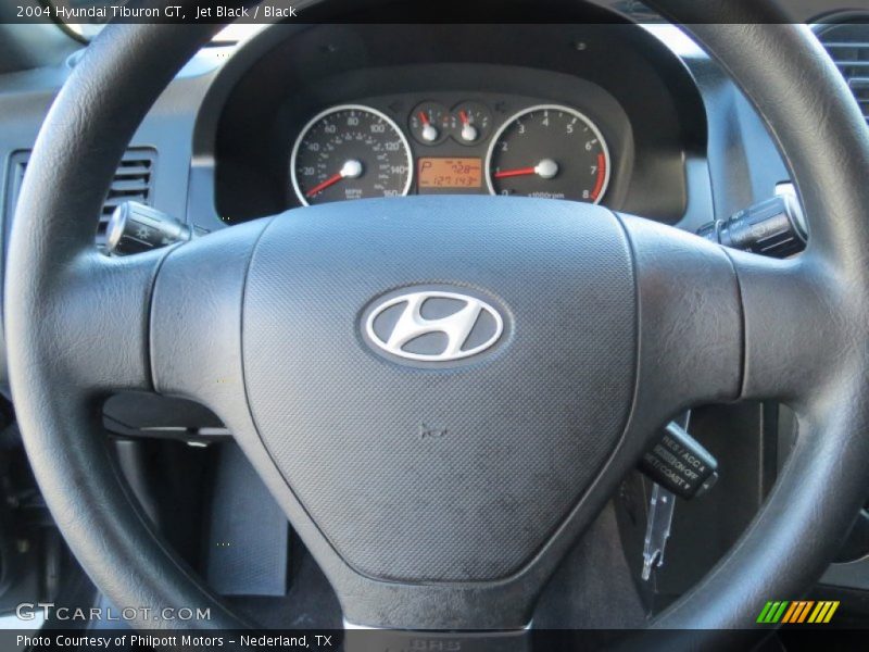 Jet Black / Black 2004 Hyundai Tiburon GT