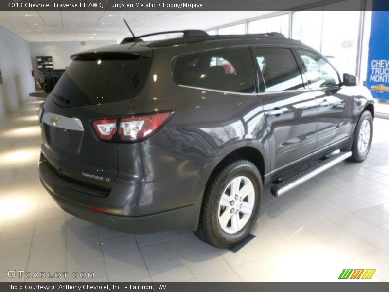 Tungsten Metallic / Ebony/Mojave 2013 Chevrolet Traverse LT AWD