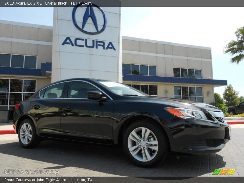 Crystal Black Pearl / Ebony 2013 Acura ILX 2.0L