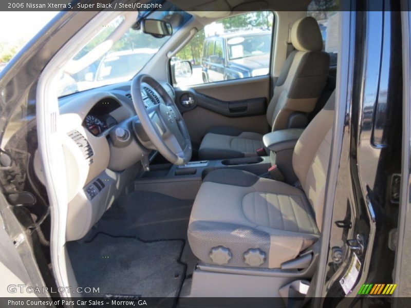 Super Black / Steel/Graphite 2006 Nissan Xterra S