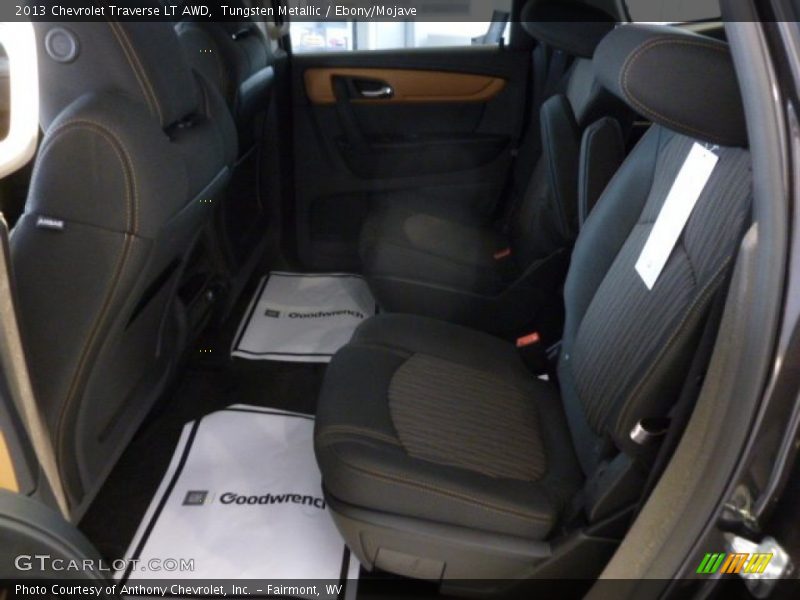 Rear Seat of 2013 Traverse LT AWD