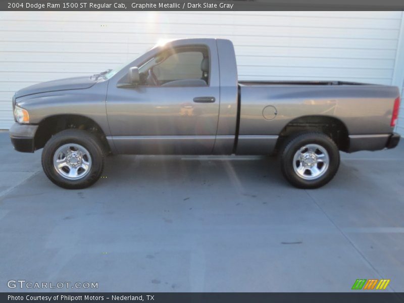 Graphite Metallic / Dark Slate Gray 2004 Dodge Ram 1500 ST Regular Cab