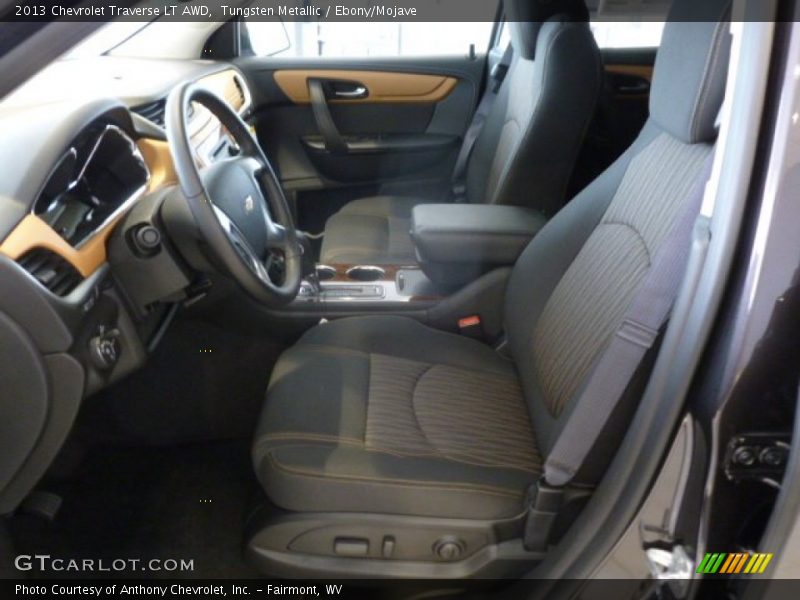 Front Seat of 2013 Traverse LT AWD