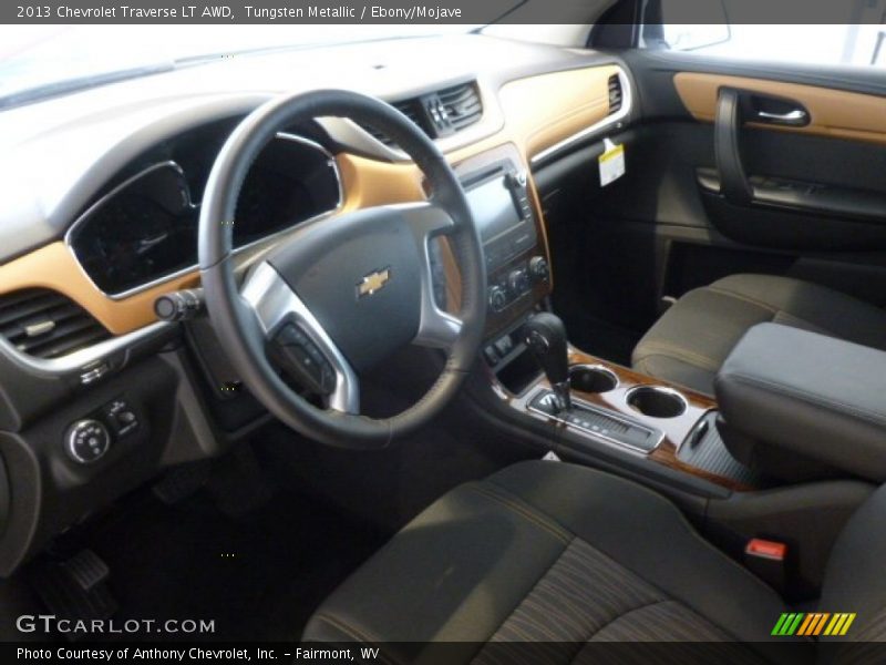 Ebony/Mojave Interior - 2013 Traverse LT AWD 