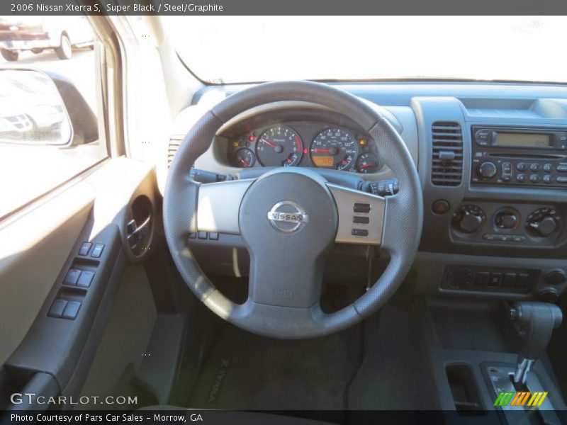 Super Black / Steel/Graphite 2006 Nissan Xterra S