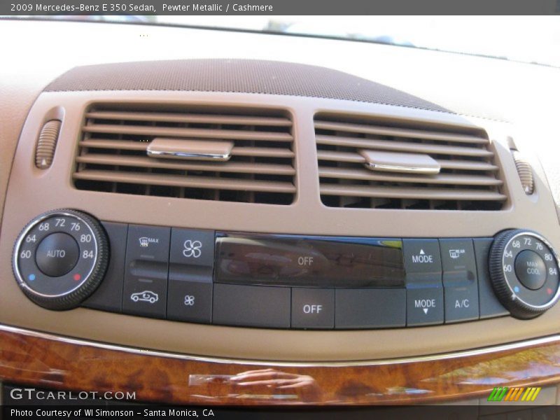 Pewter Metallic / Cashmere 2009 Mercedes-Benz E 350 Sedan