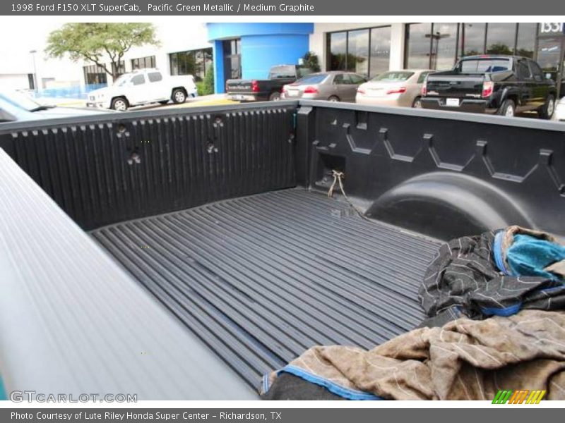 Pacific Green Metallic / Medium Graphite 1998 Ford F150 XLT SuperCab