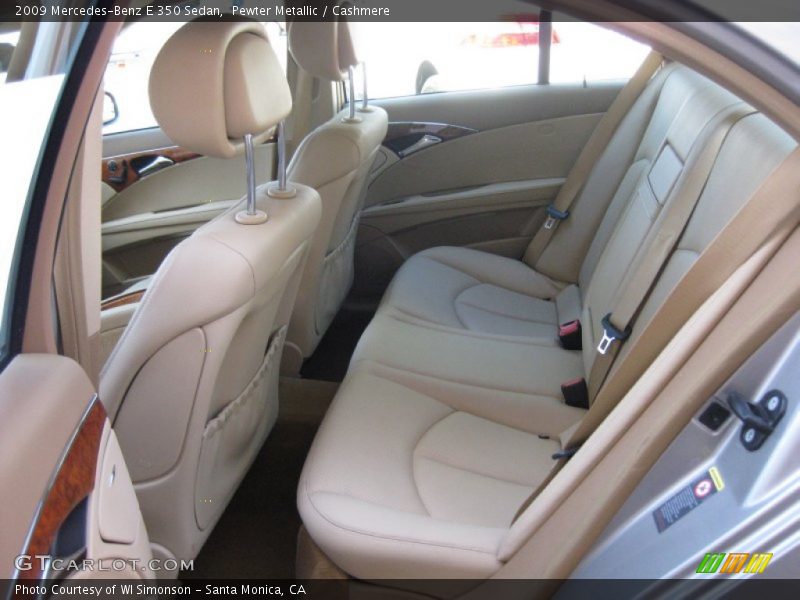 Pewter Metallic / Cashmere 2009 Mercedes-Benz E 350 Sedan