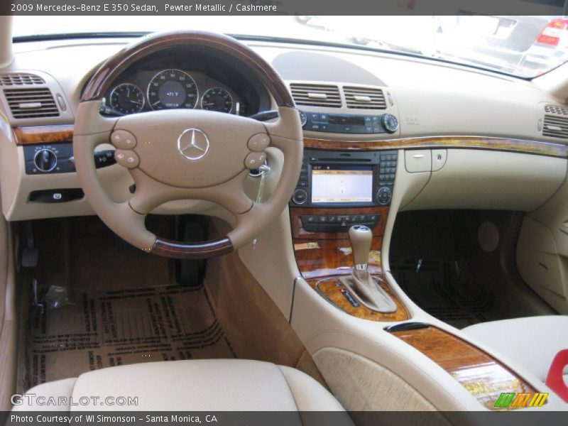 Pewter Metallic / Cashmere 2009 Mercedes-Benz E 350 Sedan