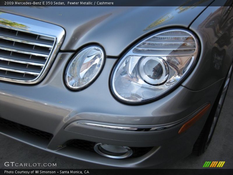 Pewter Metallic / Cashmere 2009 Mercedes-Benz E 350 Sedan