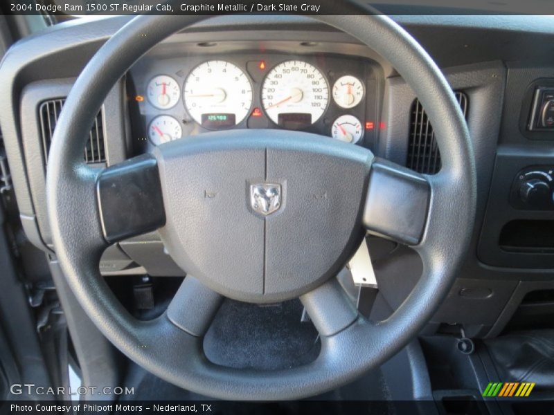 Graphite Metallic / Dark Slate Gray 2004 Dodge Ram 1500 ST Regular Cab