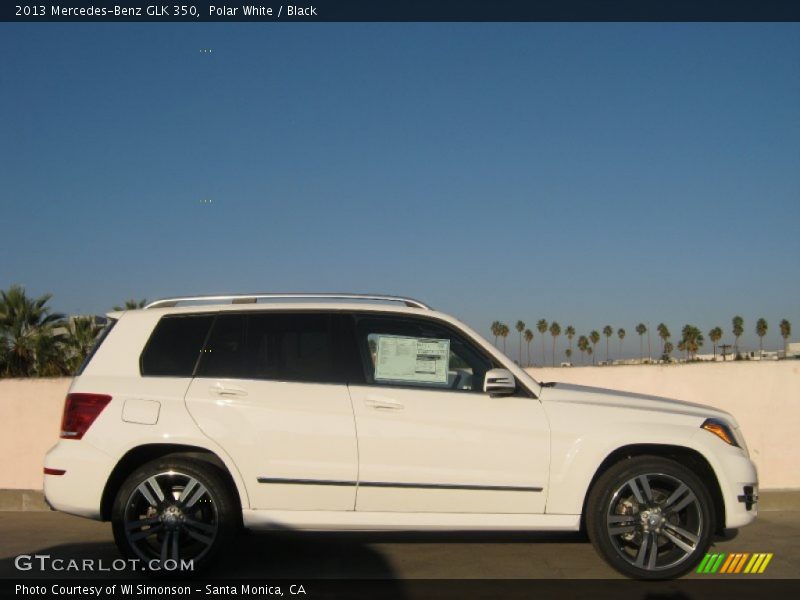 Polar White / Black 2013 Mercedes-Benz GLK 350