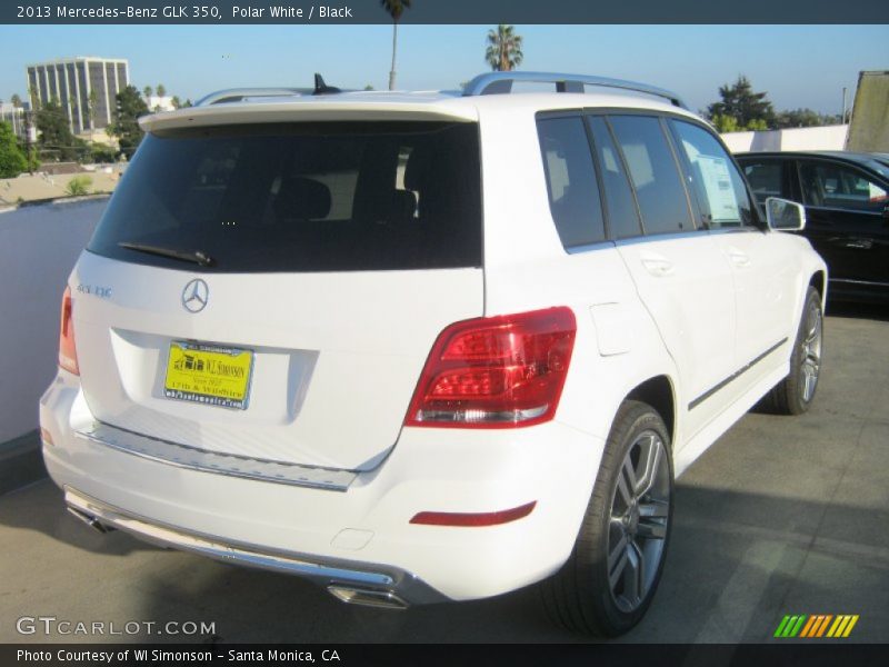 Polar White / Black 2013 Mercedes-Benz GLK 350