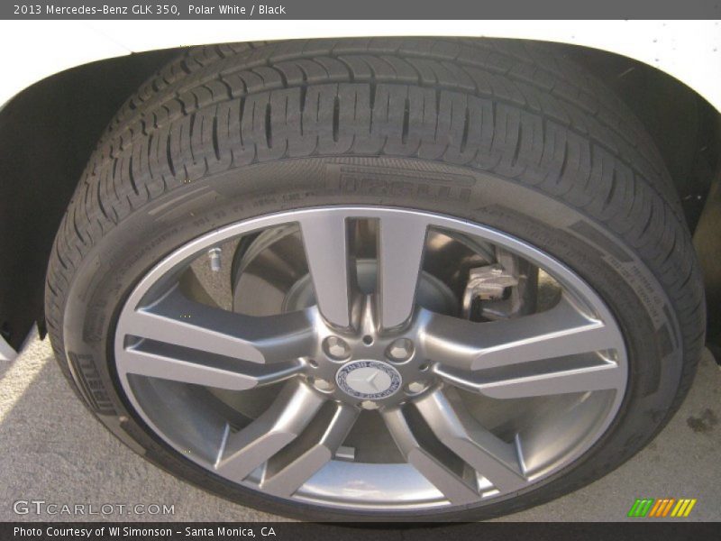 Polar White / Black 2013 Mercedes-Benz GLK 350