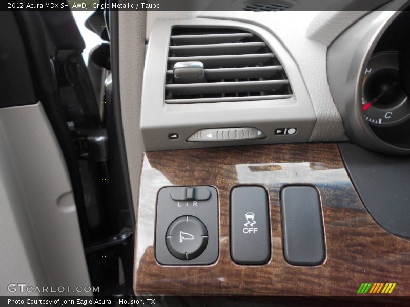 Grigio Metallic / Taupe 2012 Acura MDX SH-AWD
