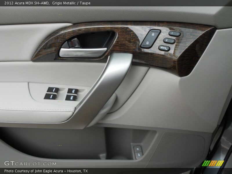 Grigio Metallic / Taupe 2012 Acura MDX SH-AWD