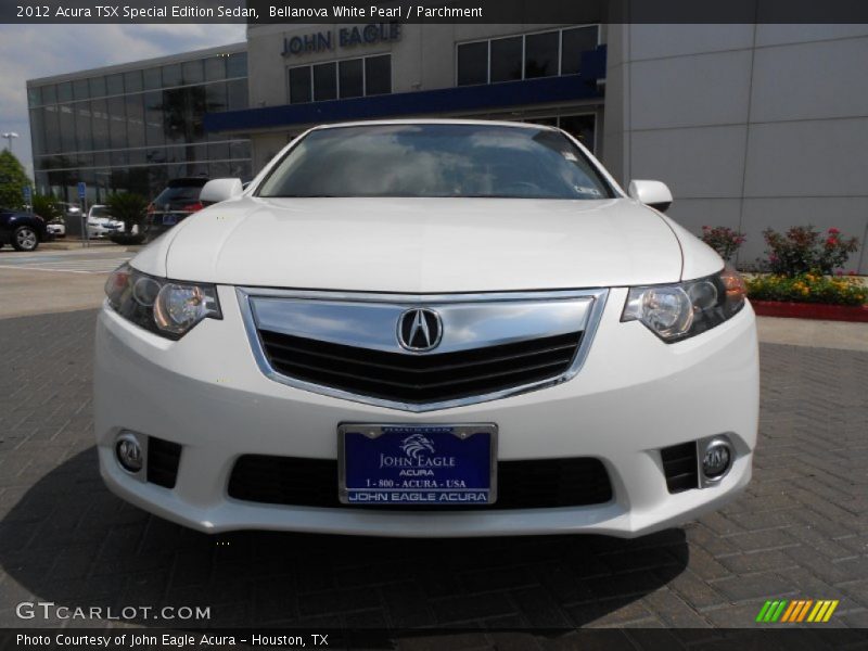 Bellanova White Pearl / Parchment 2012 Acura TSX Special Edition Sedan